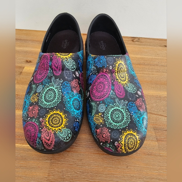 CROCS Neria Pro II Graphic Slip On Clogs - Picture 5 of 10